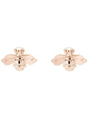 Ted Baker Gold Tone Beelii Double Bee Earrings - Image 1 of 7