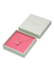 Ted Baker Rose Gold Tone Bellema Bumble Bee Pendant Necklace - Image 7 of 9