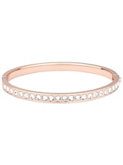 Tono dorado rosa - Brazalete con bisagra de cristal CLEMARA de Ted Baker - Imagen 3 de 9