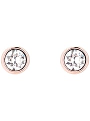 Ted Baker Rose Gold SINAA: Crystal Stud Earrings - Image 1 of 8