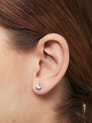 Ted Baker Rose Gold SINAA: Crystal Stud Earrings - Image 4 of 8