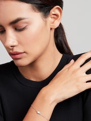 Ted Baker Silver HARSAA: Tiny Heart Adjustable Bracelet - Image 7 of 7
