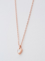 Ted Baker Rose Gold Tone HAN: Crystal Heart Earrings - Image 7 of 16
