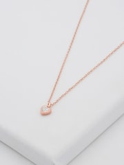 Ted Baker Rose Gold Tone HAN: Crystal Heart Earrings - Image 8 of 16