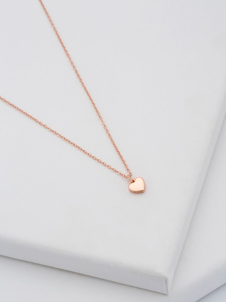 Ted Baker Rose Gold Tone HARA: Tiny Heart Pendant Necklace - Image 1 of 9