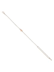 Ted Baker Rose Gold HARSAA: Tiny Heart Adjustable Bracelet - Image 4 of 9