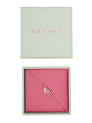Ted Baker Rose Gold HARSAA: Tiny Heart Adjustable Bracelet - Image 7 of 9