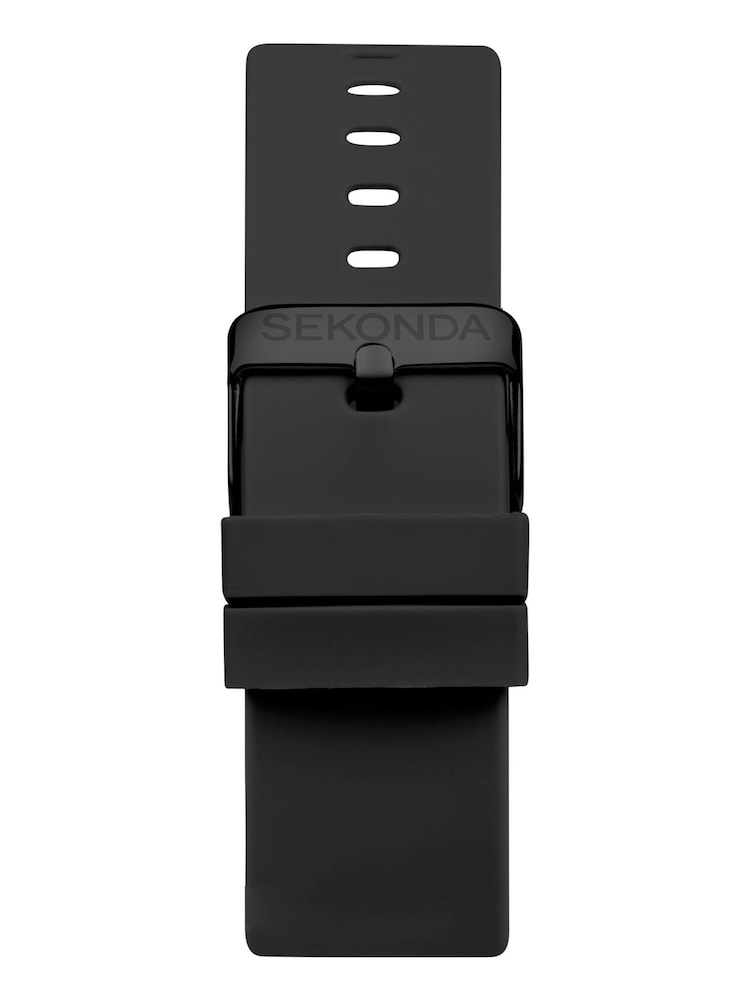 Sekonda Motion Black Silicone Strap Smart Watch - Image 2 of 6