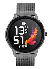 Sekonda Natural Flex Gunmetal Mesh Strap Smart Watch - Image 2 of 6
