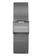 Sekonda Natural Flex Gunmetal Mesh Strap Smart Watch - Image 3 of 6