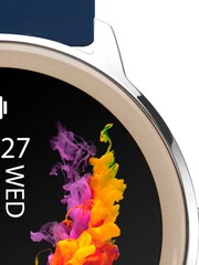 Sekonda Ladies Blue Silicone Strap Smart Watch - Image 5 of 6