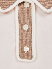 Reiss Pink Eliza 4-9 yrs Lace Back Polo - Image 6 of 6