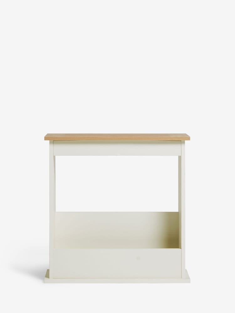 Cream Malvern Side Table - Image 2 of 7 Cream Malvern Side Table - Image 2 of 7