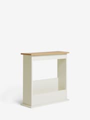 Cream Malvern Oak Effect Side Table - Image 4 of 8