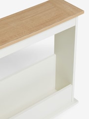 Cream Malvern Oak Effect Side Table - Image 7 of 8