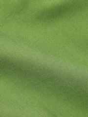 Green Slim Fit Short Sleeve Easy Iron Button Down Oxford Shirt - Image 7 of 7