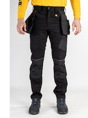 Caterpillar Stretch Pocket Black Trousers - Image 1 of 5