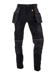 Caterpillar Stretch Pocket Black Trousers - Image 4 of 5