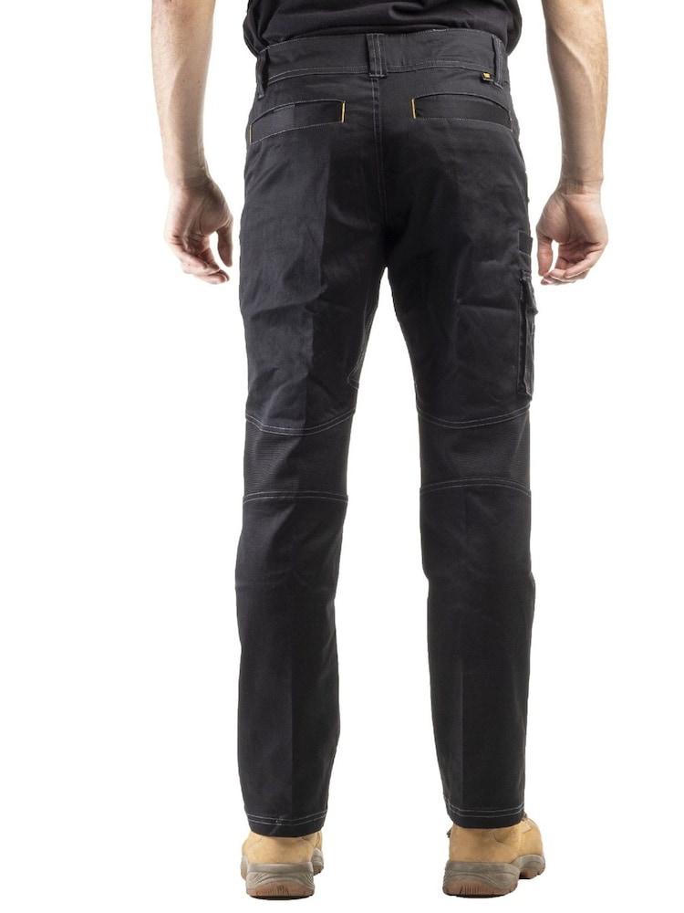 Caterpillar Operator Flex Black Trousers - Image 2 of 6