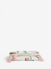 Lucy Tiffney Foxglove Printed Throw - Image 3 of 3