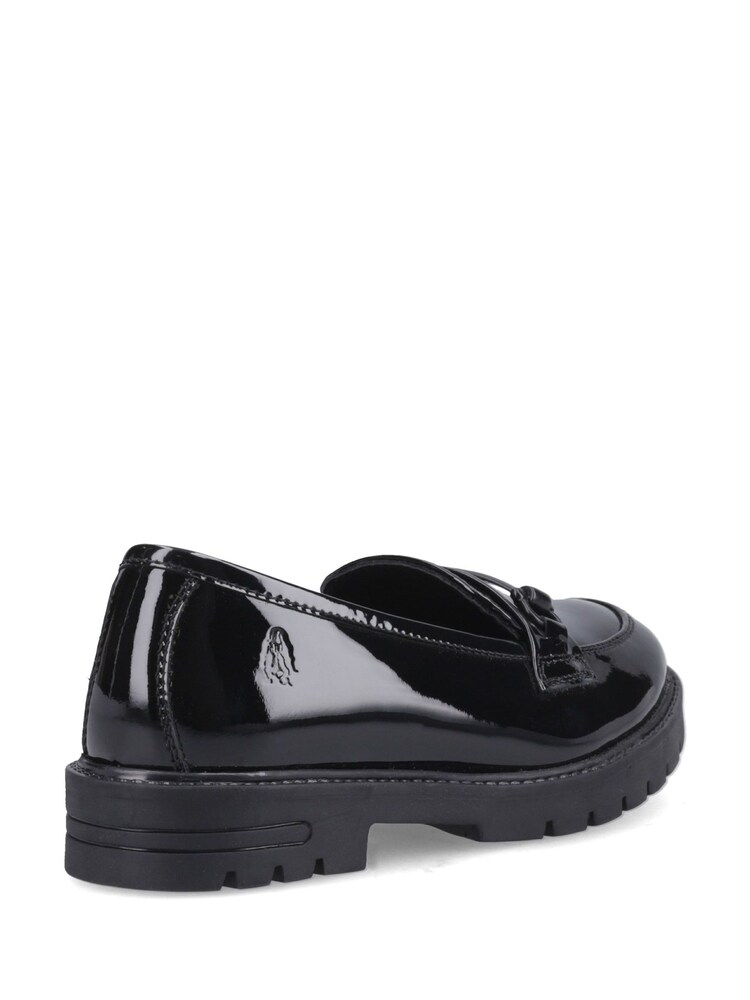 Hush Puppies Black Patent Hazel Snaffle Loafers - Image 2 of 4