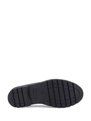 Hush Puppies Black Patent Hazel Snaffle Loafers - Image 3 of 4