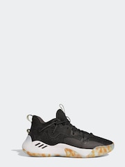 adidas Black Harden Stepback 3 Trainers - Image 1 of 7