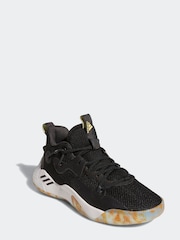 adidas Black Harden Stepback 3 Trainers - Image 3 of 7