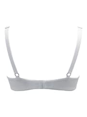 Pour Moi White Push Up Olivia Embroidery Bra - Image 4 of 4