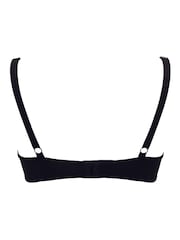Pour Moi Black Push Up Olivia Embroidery Bra - Image 4 of 4