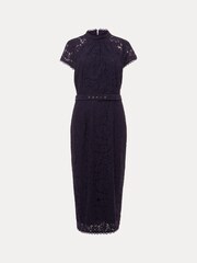 Phase Eight Blue Aurora Lace Dress - Image 6 of 6