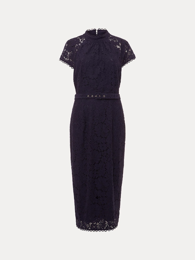 Phase Eight Blue Aurora Lace Dress - Image 6 of 6