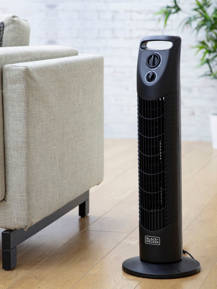Black & Decker Black Tower Fan - Image 1 of 8