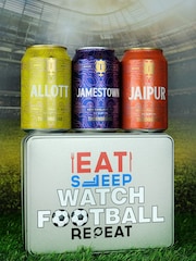 Le Bon Vin Watch Football Tin Craft Beer Gift Set - Image 1 of 1