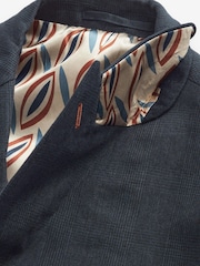 Blue Nova Fides Check Blazer - Image 8 of 11