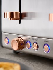 Tower Black Cavaletto 4 Slice Toaster - Image 3 of 4