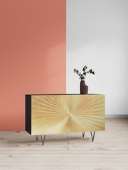 Swoon Brass Ziggy Sideboard - Image 1 of 8