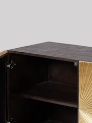 Swoon Brass Ziggy Sideboard - Image 6 of 8