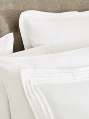 Bedeck of Belfast White Vendi Silver Infused Pillowcase - Image 3 of 4