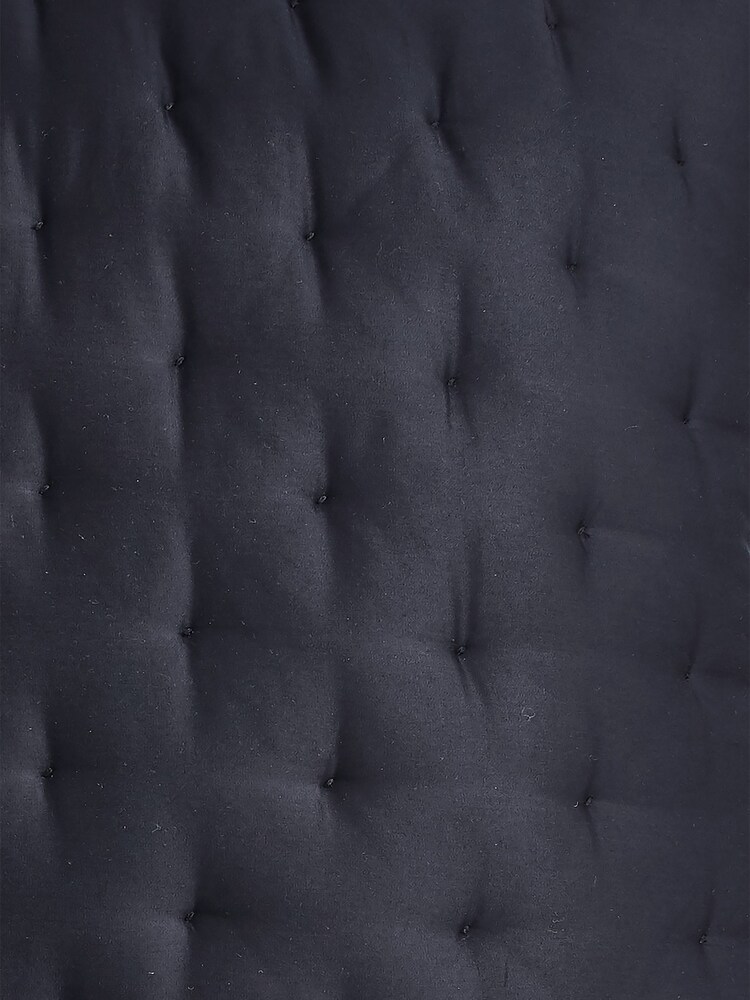 Donna Karan Black Essential Silk Quilt - Image 5 of 5