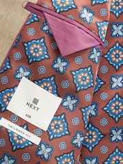 Stone Tailored Fit Linen Blend Suit Jacket - Image 9 of 12