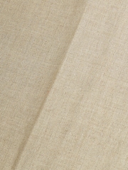 Stone Natural Slim Signature Nova Fides Italian Linen Suit Trousers - Image 3 of 4