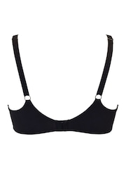 Pour Moi Black Balcony Olivia Embroidery Bra - Image 4 of 4