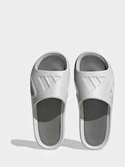 adidas Grey Adicane Slides - Image 5 of 8