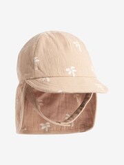 Sand Brown Legionnaire Baby Hat (0mths-2yrs) - Image 1 of 2