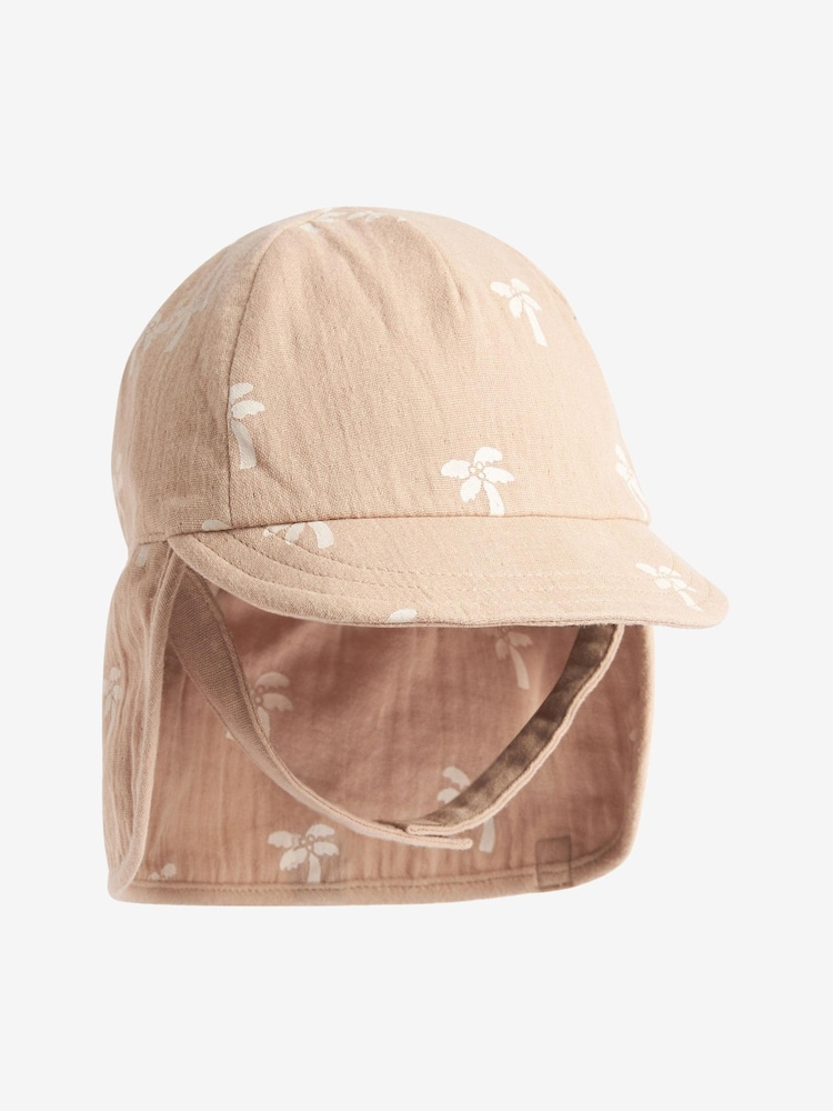 Sand Brown Legionnaire Baby Hat (0mths-2yrs) - Image 1 of 2