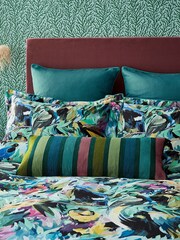 Harlequin Green Dance Of Adornment Cushion - Image 2 of 5
