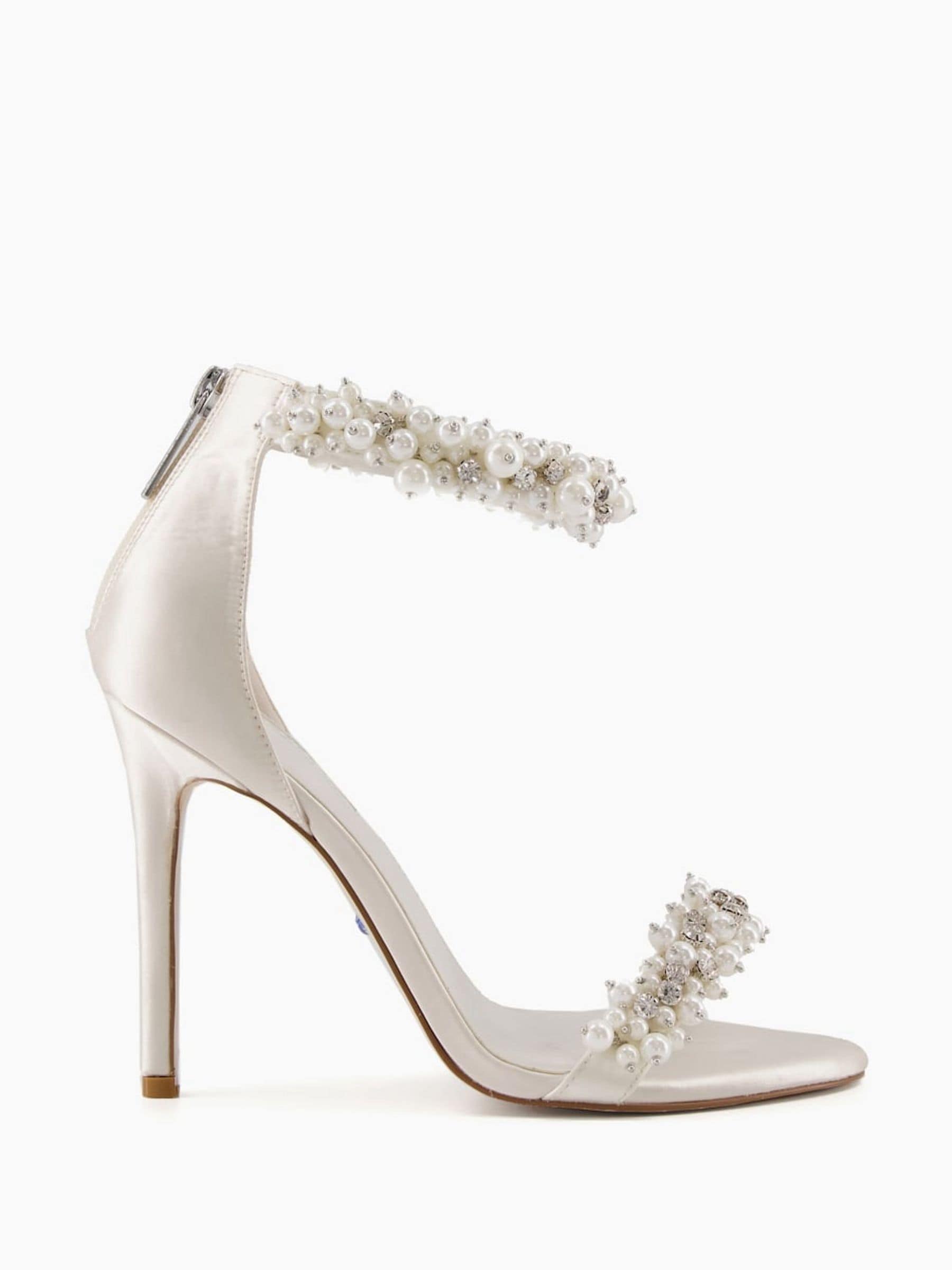 Dune bridal sandals clearance