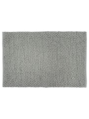 furn. Grey Bobble Bath Mat - Image 2 of 3