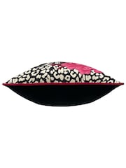 furn. Black Serpentine Cushion - Image 3 of 4